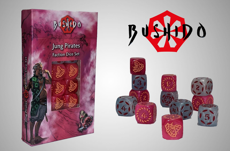 Bushido: Jung Pirates - Faction Dice