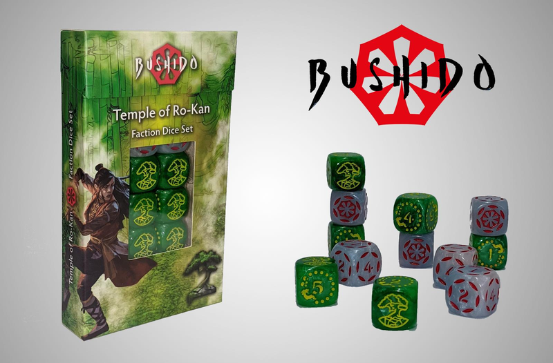 Bushido: Temple of Ro-Kan Faction Dice