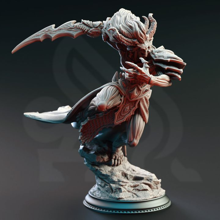 Fallen Corrupted Angel - Gresnos the Broken | DM Stash | DnD | Fantasy | Miniature