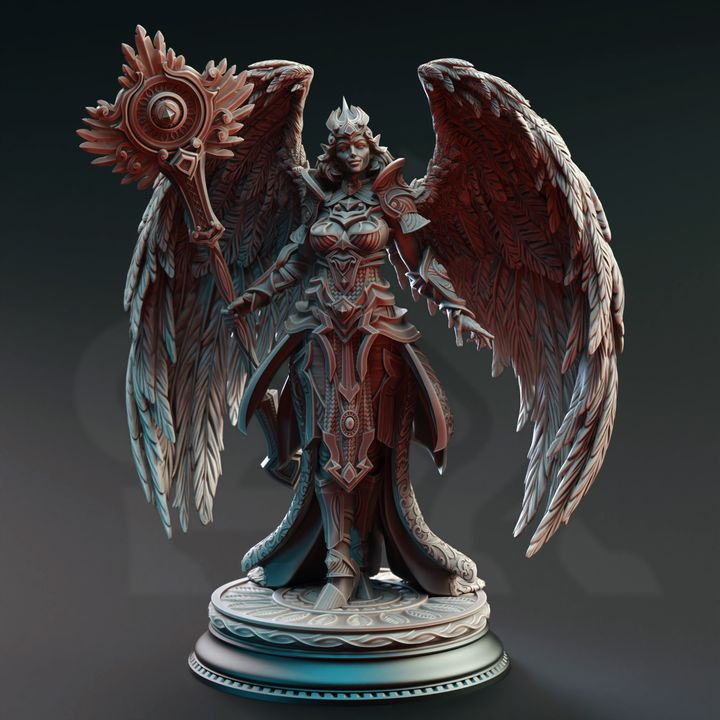 Aasimar Angelic Cleric - Elysia | DM Stash | DnD | Fantasy | Miniature