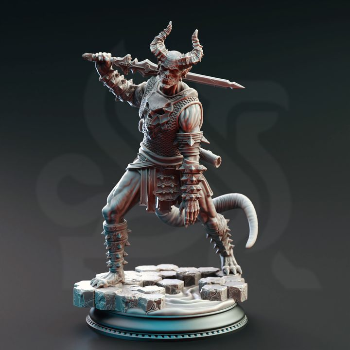 Devil Warriors of the Hells - Nosmeni Warriors | DM Stash | DnD | Fantasy Miniature