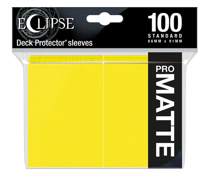 Ultra Pro: Eclipse Matte 100 Standard Size Sleeves