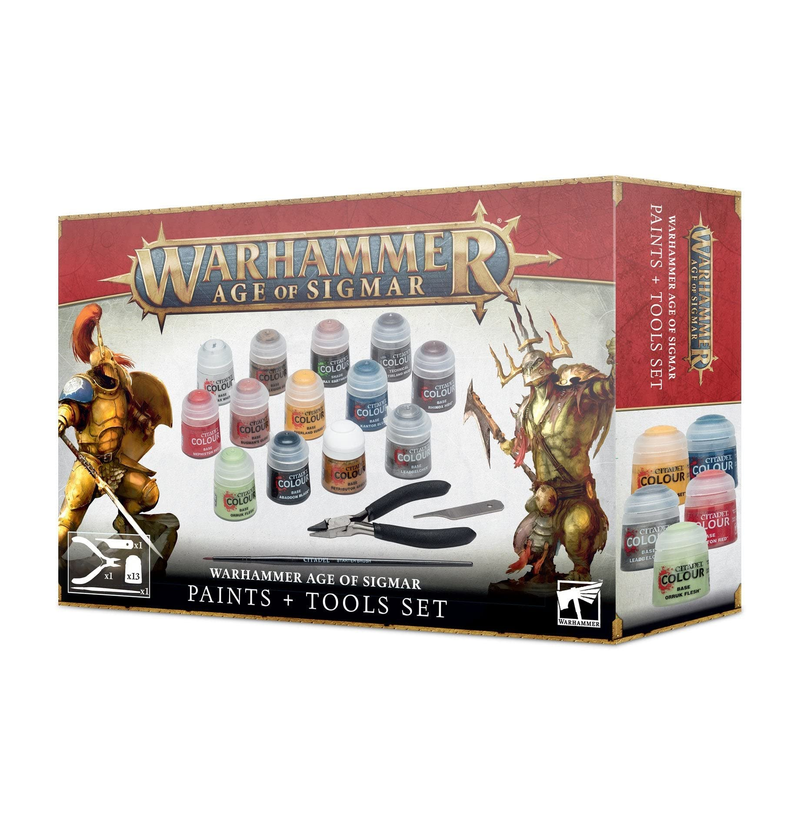 Age of Sigmar: Paints and Tools Set