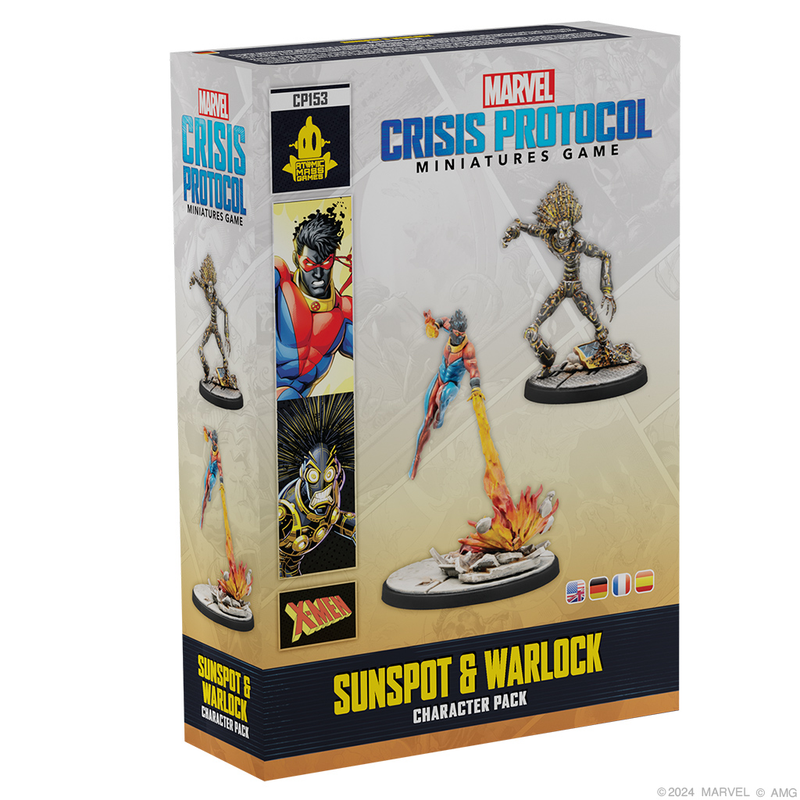 Marvel Crisis Protocol: Sunspot and Warlock