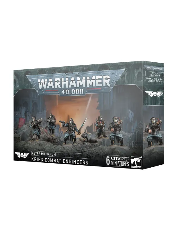 Warhammer 40K: Astra Militarum - Krieg Combat Engineers