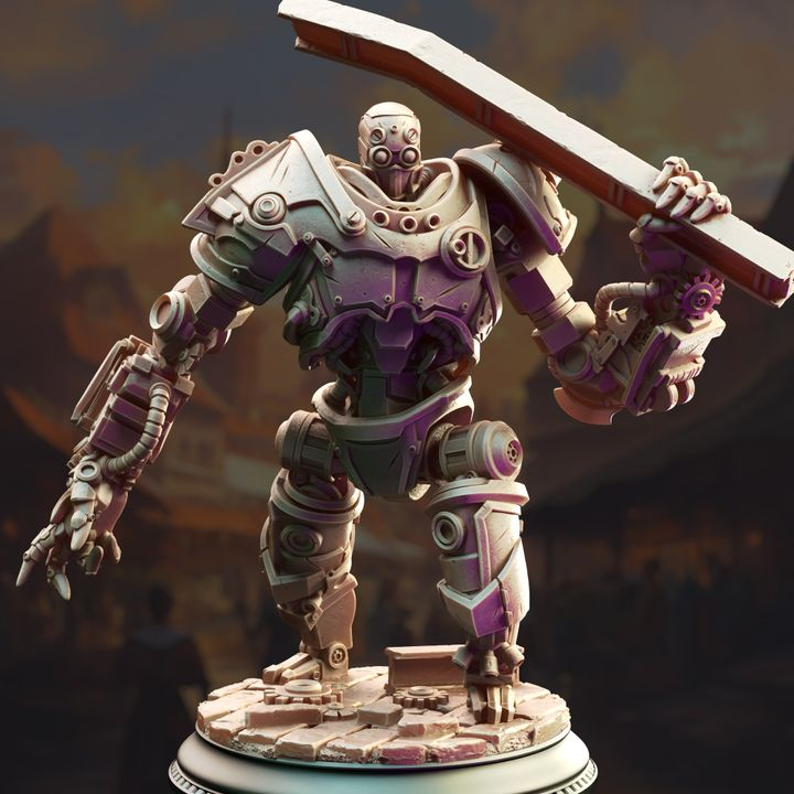 Steampunk Giant Automaton - Venatoris | DM Stash | DnD | Fantasy | Miniature