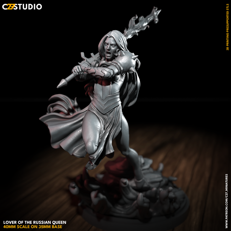 Rasputin IV 40mm Scale Miniature | Crisis Protocol Proxy | C27