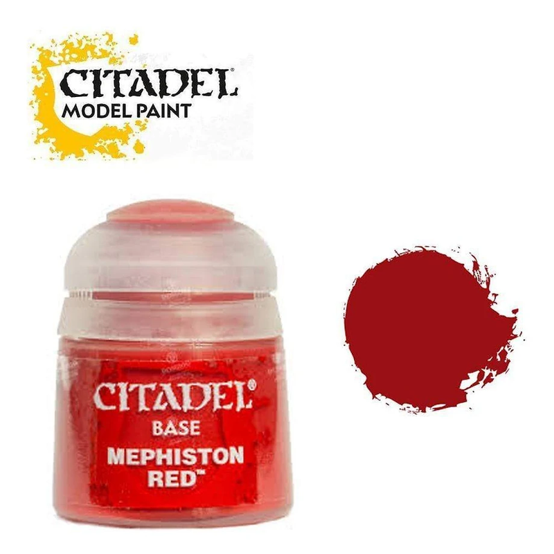 præambel Følg os Andragende Citadel Paint: Base - Mephiston Red